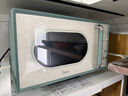 美的（Midea）小滋味微波炉家用小型 复古旋钮薄荷曼波风 一级能效平板变频轻音预制菜加热M1G1 实拍图