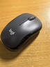 罗技（Logitech）M220 轻音鼠标 无线鼠标 办公鼠标 对称鼠标 带无线微型接收器 灰黑色 实拍图
