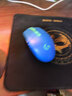 罗技（G）G304 LIGHTSPEED无线鼠标 游戏鼠标 轻质便携 鼠标宏 绝地求生FPS英雄联盟吃鸡 生日礼物 蓝色 实拍图