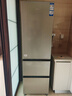 海尔（Haier）「真省电」310L三门冰箱黑金净化一级能效风冷无霜BCD-310WGHD3E7WV(银)国家补贴 实拍图