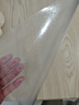 钟爱一生桌垫透明桌面垫餐桌布防水防油PVC软玻璃茶几垫水晶板台面垫抗菌 【磨砂2.0】奶嘴级入口可啃咬-足厚1mm 60*120cm【长方形桌布】 实拍图