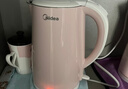 美的（Midea）电热水壶烧水壶养生双层防烫0涂层 食品级304不锈钢1500W快速沸腾1.7L大容量泡茶 HJ1705 实拍图