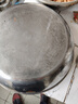 【不锈钢】和面盆厨房烘焙家用火锅盆洗菜打蛋汤锅盆醒面盆料理盆 32cm【热卖款】不锈钢 和面盆 实拍图