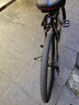 EG7山地自行车成人学生变速越野单车双减震赛车26寸青少年男女公路车 升级版辐条-黑白【加厚车架、轮胎】 26寸21速【适合：160-180CM】 实拍图