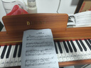 贝琪（Betsy）B351电钢琴88键重锤成人儿童电子钢琴家用练习初学者专业考级钢琴 B351-重力度88键木纹棕 实拍图