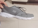361°运动鞋男鞋春夏季新品透气网面跑鞋黑色通勤轻质慢跑步鞋 石墨灰/烟灰【透气网布】 45 实拍图