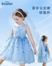 迪士尼艾莎公主裙子女童连衣裙2026夏季新款网纱六一儿童礼服生日送礼物 实拍图