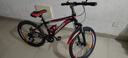 凤凰（Phoenix）儿童自行车山地车男女学生脚踏车6-15岁童车 霸道 黑红色 22寸 实拍图