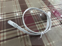 绿联六类网线 扁平千兆网络宽带线 CAT6类家用电脑路由器隐藏走线 8芯双绞成品跳线 0.5米 白色25003 实拍图
