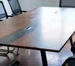 圣黎会议桌长桌洽谈培训桌组职员办公桌 搭配会议椅一把  实拍图