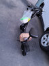 永久电动滑板车便携两轮代步车电瓶车迷你小型代驾折叠电动车锂电池 48V黑/30-40KM/旗舰版强动力 实拍图