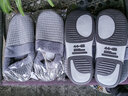 秋冬天穿的特大号男士拖鞋带后跟棉拖鞋包跟女保暖厚底新款毛毛鞋棉鞋外穿加绒 灰色-L包根 43-44 44-45适合穿 实拍图