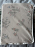 全棉时代婴儿抱被纯棉新生儿包被抗菌针织包巾空调盖毯繁花似锦90cm×90cm 实拍图