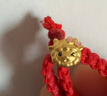 周大福SOINLOVE 萌宠系列 小金羊足金转运珠配手绳 VR1413生日礼物 实拍图