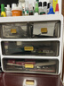 桌面收纳盒抽屉式学生文具办公桌整理柜办公室桌上透明杂物置物架 加大号4层-升级款 实拍图