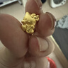 周生生HelloKitty黄金转运珠三丽鸥家族足金mini版少女心组合单颗 招财福猫92618C 实拍图