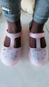 华美健步洞洞鞋女防滑包头凉拖鞋海边沙滩鞋柔软果冻鞋HM2136浅粉39 实拍图