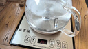 益茶福全自动上水电热水壶底部上水嵌入式茶台功夫茶烧水壶饮水烧水一体机抽水玻璃煮茶壶保温泡茶壶 SQ-008金色玻璃套装 1L 实拍图
