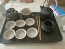 宅轻松 茶具套装家用办公泡茶盘客厅泡茶台功夫陶瓷茶杯茶壶 茶韵12头 实拍图