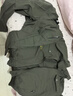 沃巴伦夏季薄款工作服套装男士劳保纯棉电焊工装外套耐磨迷彩服单件工装 610【军绿长袖】夏季套装+腰带 XL 175/XL建议体重120-140斤 实拍图