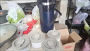 科博康（KBOKA） 德国保温饭盒超长保温大容量多层保温桶304不锈钢饭盒上班族防烫 星空蓝3.0L-四层【加厚保温袋+餐具+背带】 实拍图