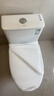 九牧（JOMOO）11396-2-1/41KB-1抗菌一级水效坐便器虹吸式节水连体马桶400坑距 实拍图