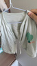 贝瑞加（Babyprints）婴儿半背衣2件装新生儿衣服纯棉长袖上衣初生宝宝四季内衣 绿66 实拍图