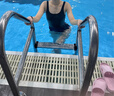 迪卡侬泳衣女竞速女款连体专业温泉大码游泳衣泳装游泳女士-5782915 实拍图
