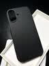 品胜适用iPhone17手机壳苹果17保护套新升级科技布艺织物保护壳编织壳磁吸防摔保护套 黑色 实拍图