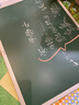 得力60*45cm粉笔书写黑板 镀锌背板绿板 磁性可吸附办公教学小白板悬挂式写字板黑板教师学教室33681 实拍图