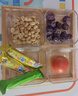 青苹果水果盘分格干果盘家用糖果零食点心果盘四格节日礼盒装 实拍图