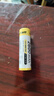 品胜（PISEN）18650锂电池 3.7v-4.2V 大容量强光手电筒充电电池  麦克风/头灯/小风扇等 尖头款2600mAh 晒单实拍图