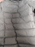 京东京造羽绒服男鸭绒加厚防寒工装面包服防泼水冬季外套中长款灰色M 实拍图