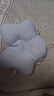 盟石（cute stone）定型枕婴儿0-6个月睡圆头婴儿定型枕头0-1岁纠正头型新生儿童枕头 白蓝 【0-6个月】10A抗菌-凉暖双面 0-2岁宝宝定型枕头可机洗 实拍图