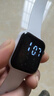 其他品牌高颜值LED手表时尚方形学生科技感超强夜光数字个性运动 太空白 实拍图