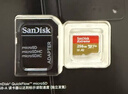 闪迪（SanDisk）256GB TF(MicroSD)内存卡 4K极速金卡A2 V30 U3行车记录仪 运动相机无人机 监控存储卡 读190MB/s 实拍图