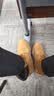 添柏岚（Timberland）踢不烂大黄靴男户外休闲经典牛皮防水马丁靴 10061 小麦色 7H/41 实拍图