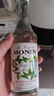 莫林（MONIN）马来西亚进口 莫西多薄荷风味糖浆 玻璃瓶装250ml 咖啡调酒伴侣 实拍图
