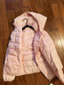 361°儿童轻薄羽绒服25冬男女中大童防风保暖外套N32341901 粉150 实拍图