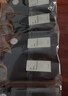 新疆棉袜子女士抽条春秋厚款中筒袜吸汗防臭100%纯棉双针耐磨女袜 女双针长袜【黑色】 5双 均码 实拍图