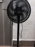美的（Midea）【超级单品】七叶轻音立式电风扇家用柔风落地扇台式桌面小型风扇大风量节能摇头宿舍电扇 SAF30AB 实拍图