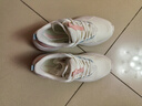 安踏女鞋2026春夏季新款运动鞋女轻便跑步鞋防滑软底网面透气防水鞋子 【春季皮面防泼水】白/樱花粉-10 37.5 (235mm)6.5 实拍图