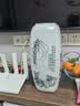 领格（LINGGE） 新中式水培摆件梅兰竹菊插花花瓶 景德镇陶瓷器家居富贵竹装饰品 梅兰竹菊 送底座 高31.5宽约16cm 实拍图