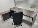 舒炫老板桌总裁办公桌简约现代经理主管办公桌椅组合大班台办公家具 1.8米老板桌+侧柜 实拍图