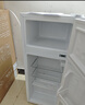 HYUNDAI（韩国现代）小冰箱迷你小型家用冷藏冷冻宿舍出租房办公室双开门二门电冰箱节能省电 58L银【日销过百+租房必备】 实拍图