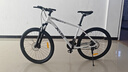 喜德盛26款黑客350黑客380山地车自行车成人21速铝合金男士女生学生上班 黑客380白黑色【赠骑行礼包】 26寸x17寸身高165-180cm 实拍图