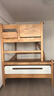 全友家居 实木高低床男孩女孩青少年原木风上下铺双层床1.5米x1.9米 实拍图