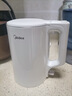 美的（Midea）电热水壶家用烧水壶泡茶0涂层食品级304不锈钢自动断电双层防烫全钢无缝1.5L大容量 MK-HJ1566 实拍图