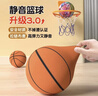 爸爸妈妈静无声音篮球皮球儿童玩具3-6岁室内拍拍球7号运动器材男孩礼物 实拍图