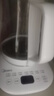 美的（Midea）养生壶大容量 柔声轻音变频煮茶器智能预约1.5L烧水壶 恒温玻璃煮茶壶 办公室电水壶 花茶壶 【双层隔热盖】14大养生功能12Q 1.5L 实拍图